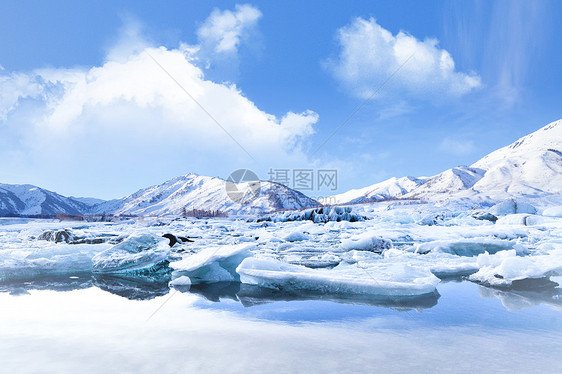 冬季雪景图片