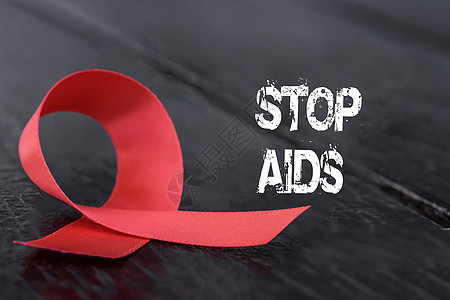 预防艾滋艾滋病红丝带高清图片