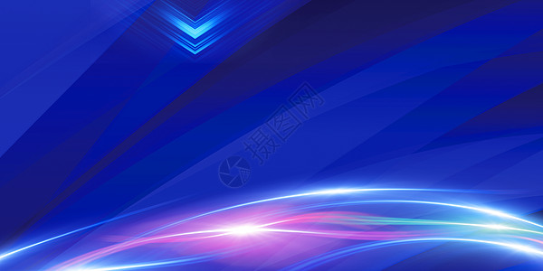 梦幻科技科技蓝商务风设计图片
