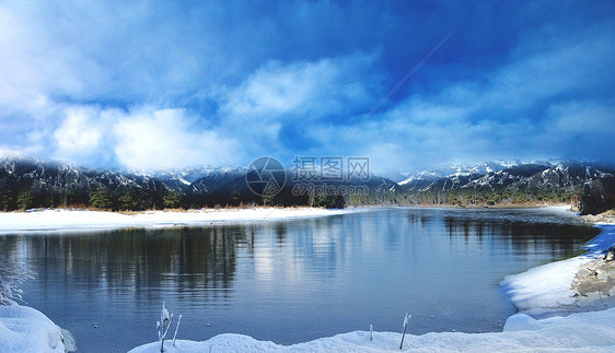 冬季雪景图片