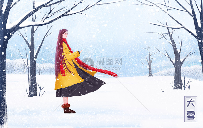 大雪图片