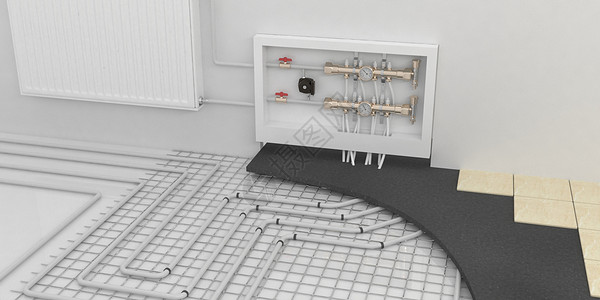 地暖3D渲染高清图片