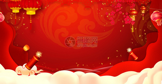 新年喜庆背景图片