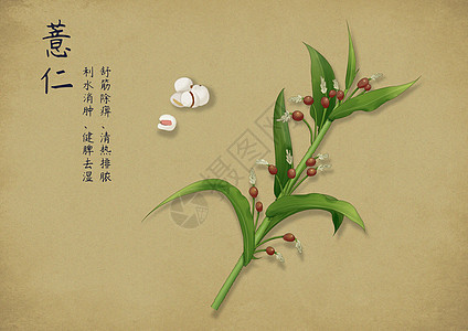 手绘中国风插画背景图片