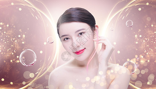 美容护肤皮肤管理高清图片素材