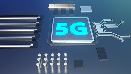 5G科技芯片图片