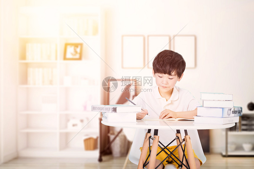 背景图片下载,该背景图片标题为儿童做作业,编号:401000630,格式:psd