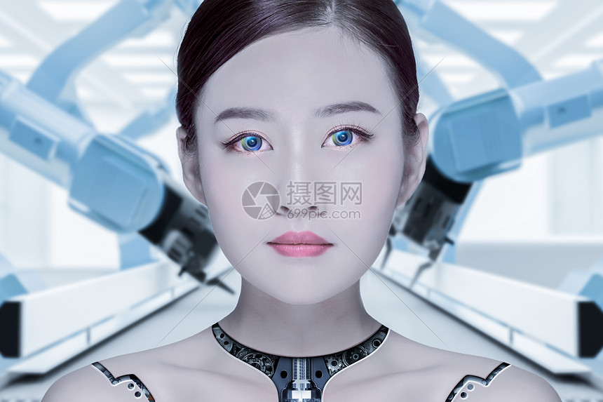 女性机器人