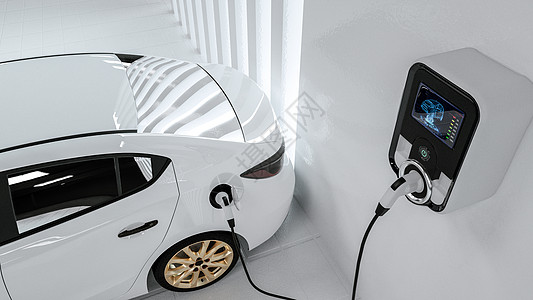 电池元素新能源充电桩设计图片