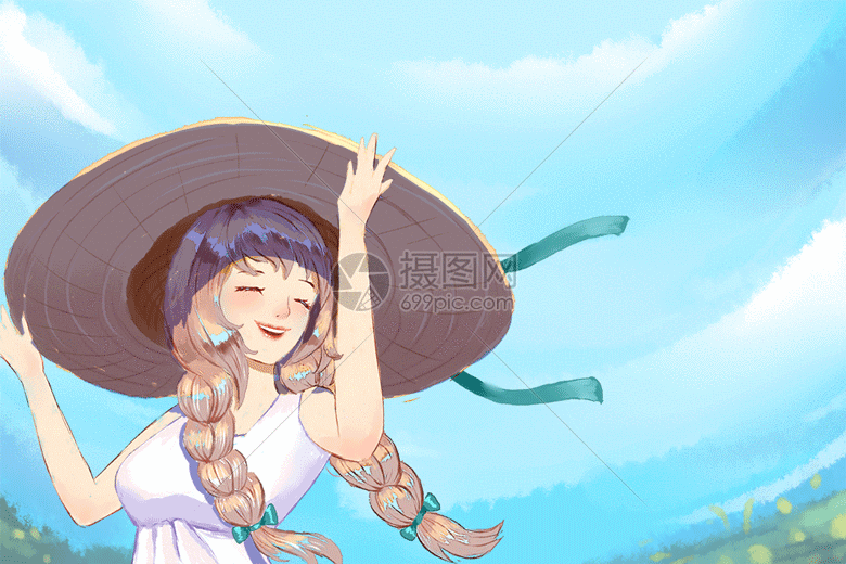 生如夏花gif动图图片-正版gif素材401012680-摄图网