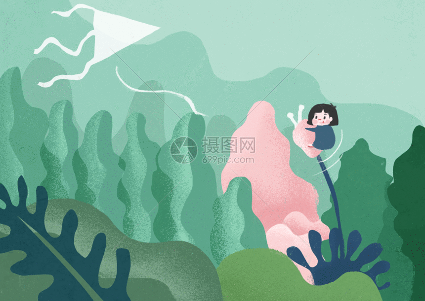 gif动图 插画动图 春天gif.psd,gif 860_611