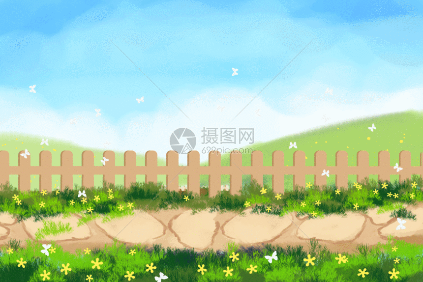 春日郊游gif图片素材_免费下载_psd,gif图片格式_vrf