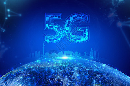 5G互联网科技生活背景图片