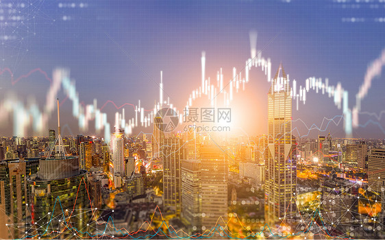 金融城市贸易投资图片