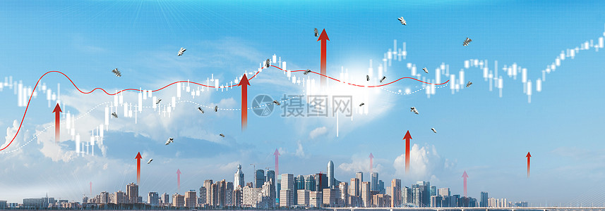 地产投资金融热点城市房价设计图片