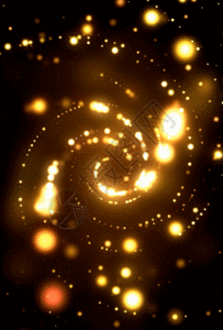 星光熠熠酷炫入场h5动态背景图片