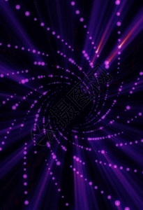 紫色线条旋转h5动态背景图片