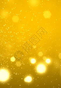 金色星光闪烁h5动态背景图片