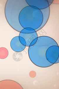 彩色泡泡h5动态背景素材图片