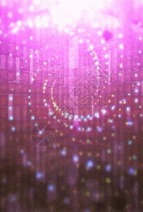 紫色粒子旋转h5动态背景图片