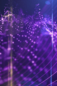 浪漫紫色粒子旋转h5动态背景扩散高清图片素材