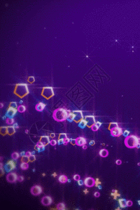 紫色波浪粒子h5动态h5动态背景图片