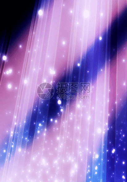 梦幻星空光效粒子紫色h5动态背景图片
