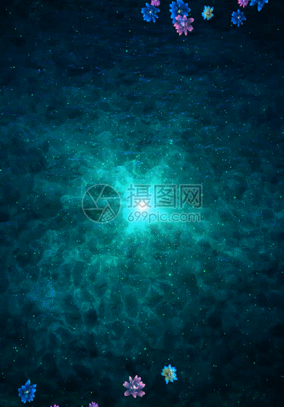 中国风映日荷花h5动态背景图片素材_免费下载_gif图片