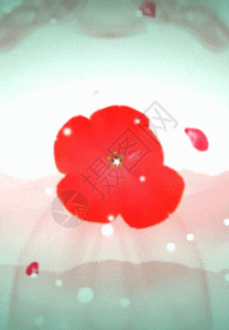 水墨梅花开中国风背景图片