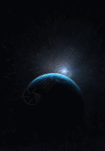 腾讯会议邀请宇宙地球震撼开场背景高清图片
