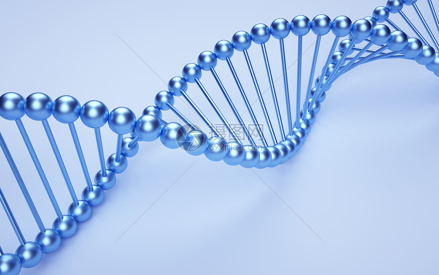DNA基因链条图片