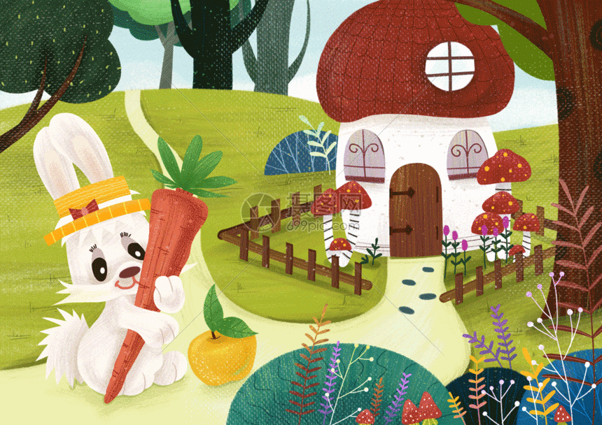 春天gif动图图片-正版gif素材401041305-摄图网