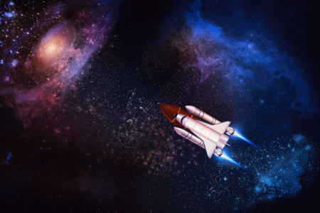 宇宙星球gif图片素材