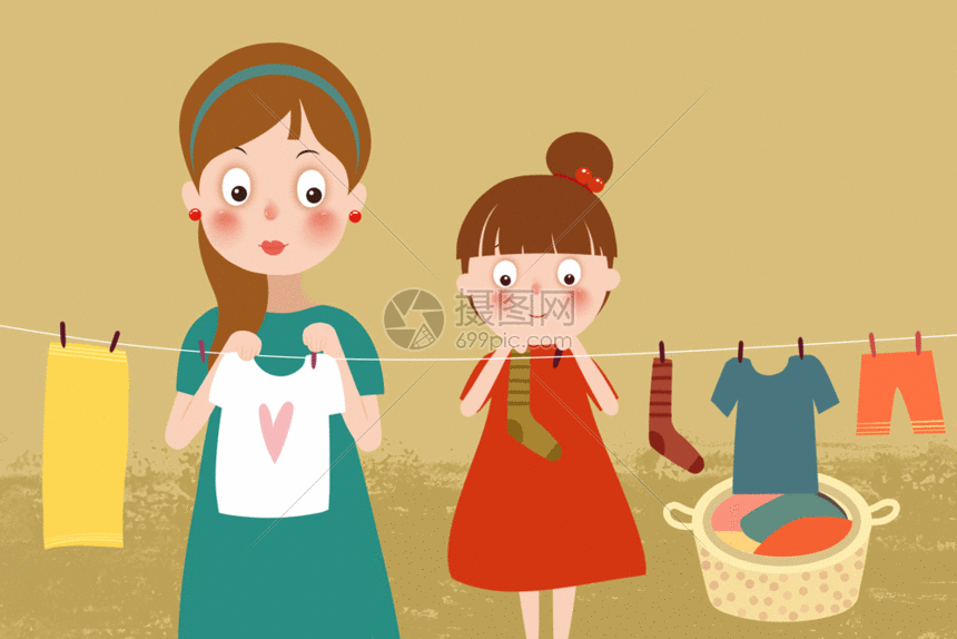 动态图片标题为帮妈妈做事的乖小孩gif,编号:401049732,格式:psd,gif