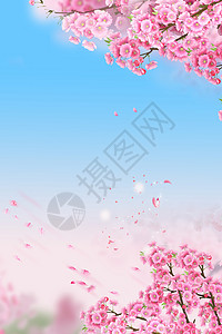 清新春天背景图片