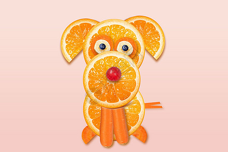橙子小狗图片