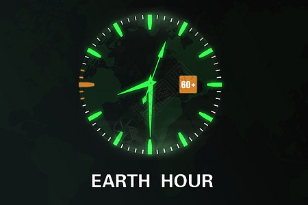 时间转轮地球一小时高清图片