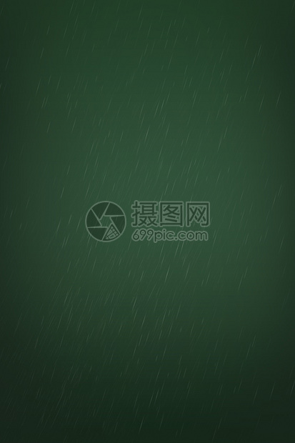 清新下雨背景图片