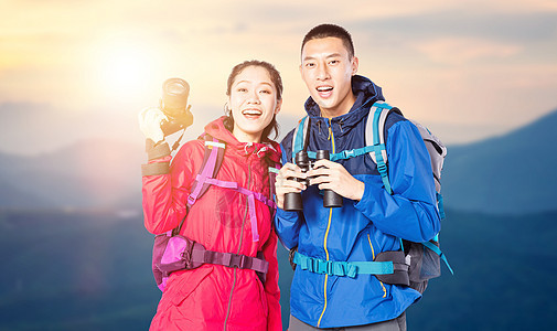 登山爱好者图片