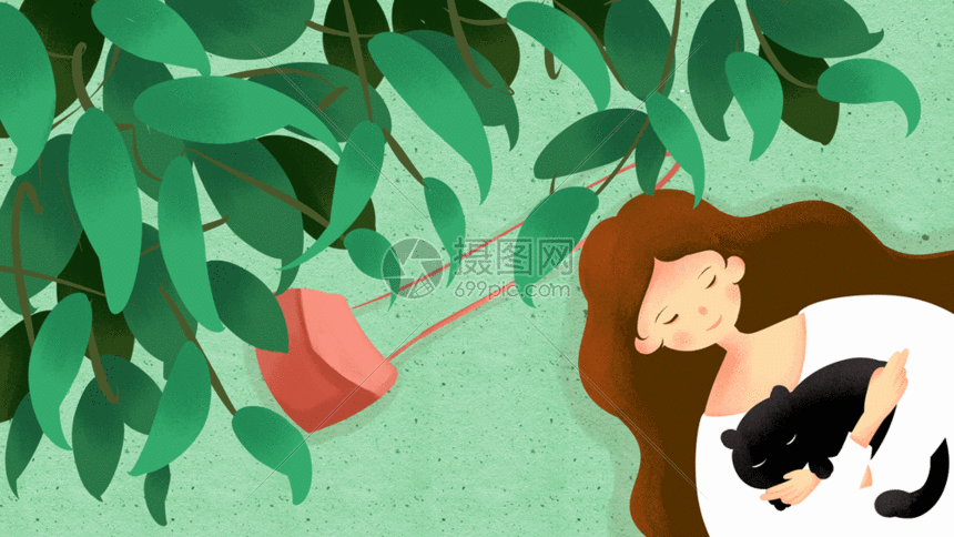 夏天时光gif动图图片-正版gif素材401075097-摄图网