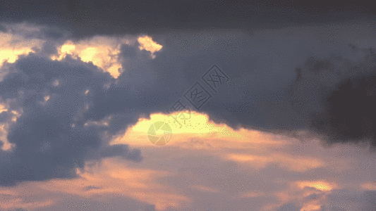 夕阳gif图片素材