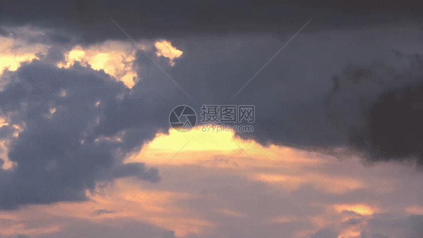 夕阳gif动图图片-正版gif素材401075980-摄图网