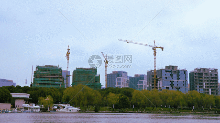 城市建筑gif  最大尺寸889 × 500 授权范围可做商用 授权限制暂无