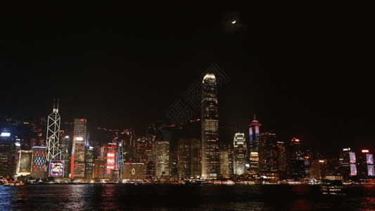 城市夜景GIF图片
