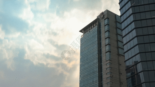 上海标志性建筑GIF图片