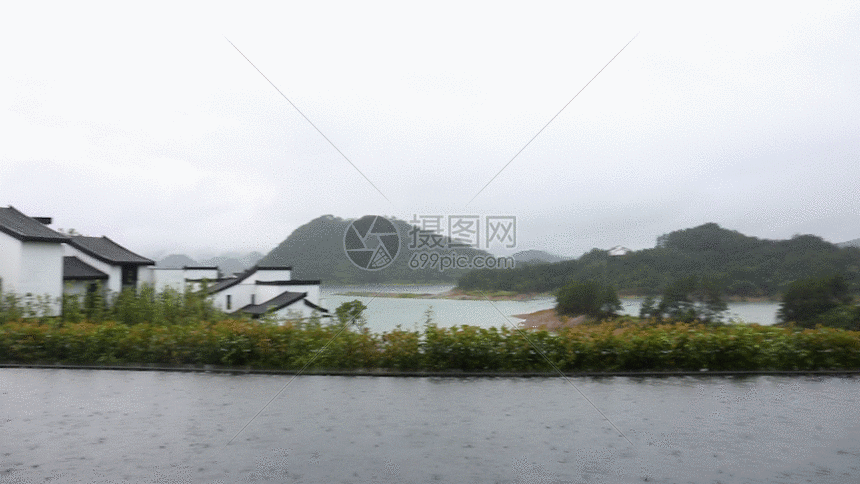 村落风景gif动图图片-正版gif素材401080453-摄图网