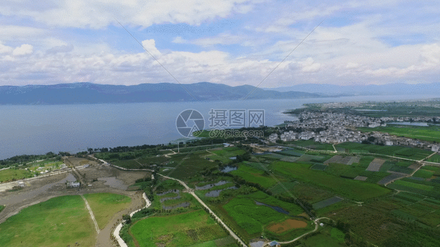 gif动图 实景动图  大理航拍gif          大理航拍gif        id