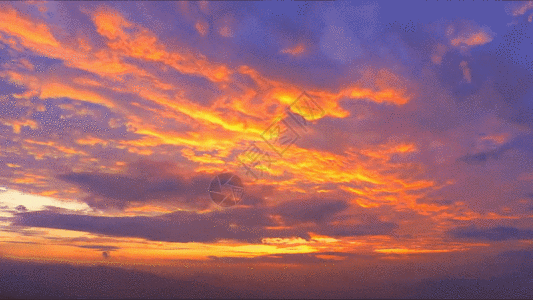 夕阳红GIF图片