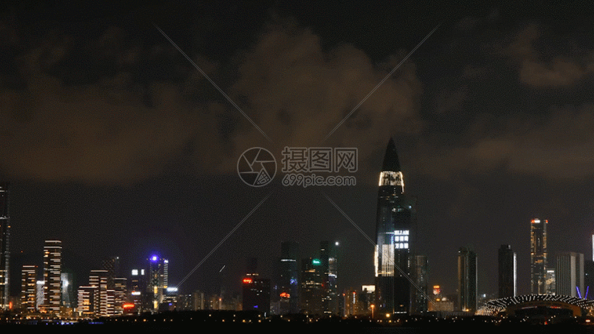 美丽夜景gif动图图片-正版gif素材401081188-摄图网