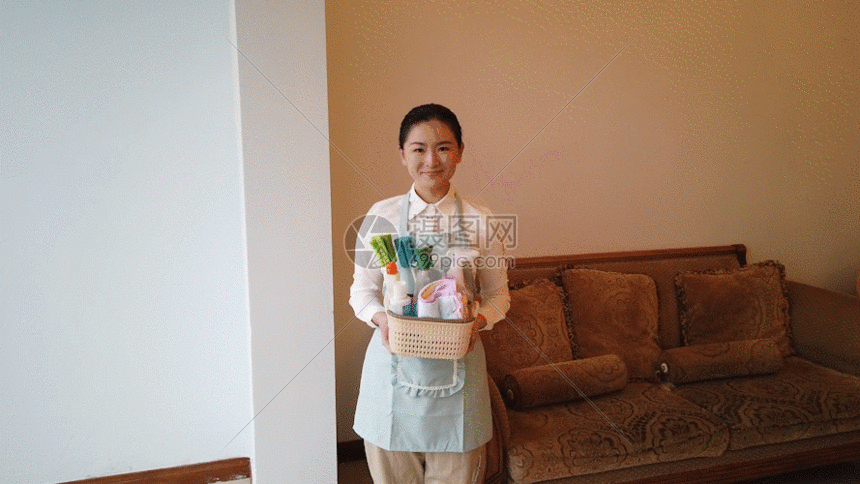 家政服务女性gif